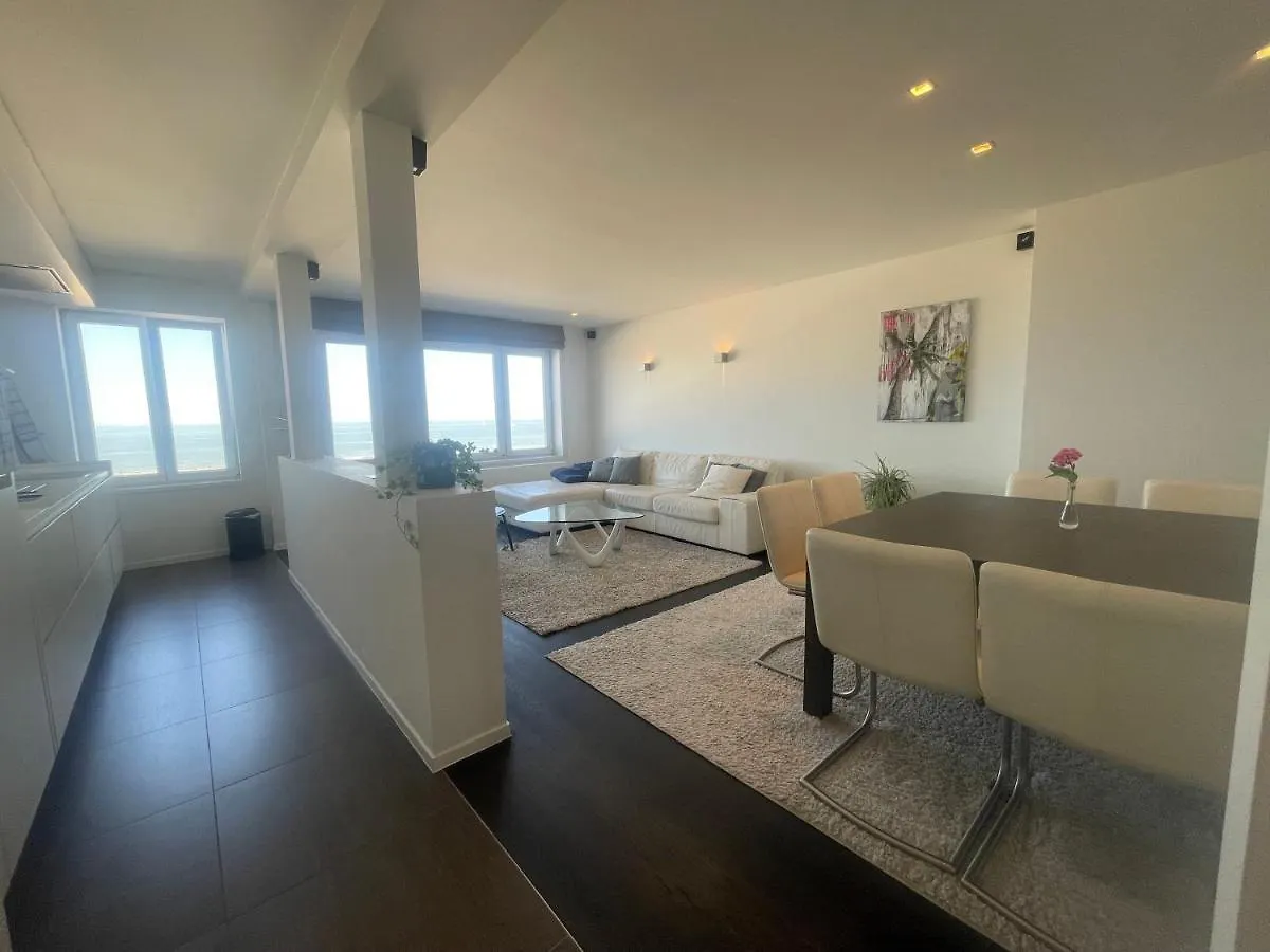 Luxe app - Zeedijk Mariakerke - Prachtig zeezicht Appartement Oostende België